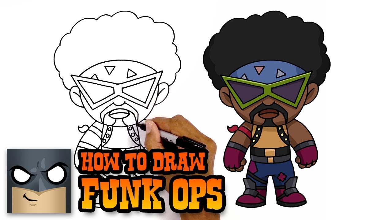 How to Draw Fortnite - Funk Ops