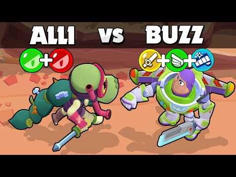 ALLI vs Buzz Lightyear ⭐ Brawl Stars