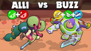 ALLI vs Buzz Lightyear ⭐ Brawl Stars
