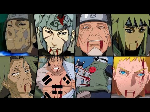 COMO CADA HOKAGE MORREU EM NARUTO