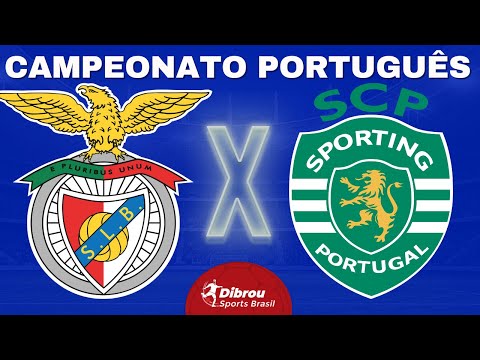 BENFICA X SPORTING AO VIVO CAMPEONATO PORTUGUÊS DIRETO DO ESTÁDIO | RODADA 33 - NARRAÇÃO