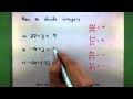 Dividing Integers: Rules and Sign Determination