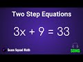 Solving Two-Step Equations Through Song