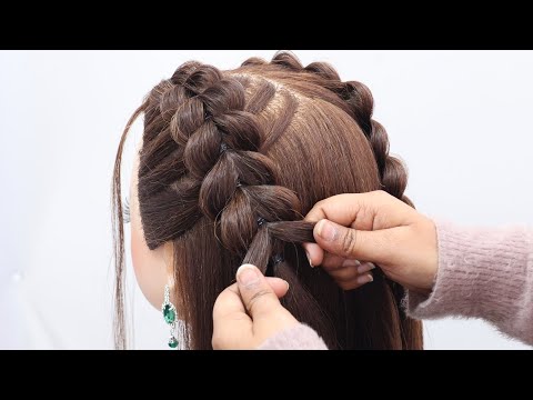 Quick And Easy Wedding Hairstyle | Hairstyle for Girl |  Latest Simple Hairstyle