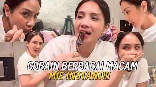 SI PECINTA MIE!! NAGITA MASAK BELASAN BUNGKUS MIE INSTANT ENAK DARI LUAR NEGRI!! LILY SAMPE NGILER!!