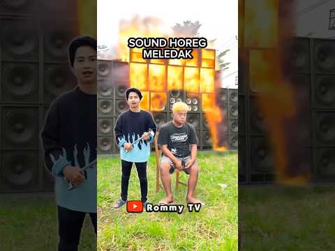 SOUND HOREG MELEDAK!! Prank Klakson Bus Telolet #shorts #basuri #trendingshorts