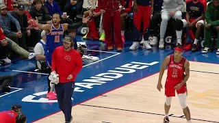 Towel guy gets technical foul for delay of game in Knicks vs. Pelicans | NBA on ESPN