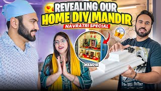 Finally Revealing Our DIY Pooja Mandir In Our New House | Indian Youtuber In UK
