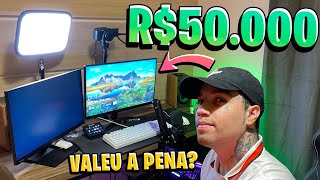 "Quanto EU GASTEI no MEU SETUP GAMER? 💻🎮"