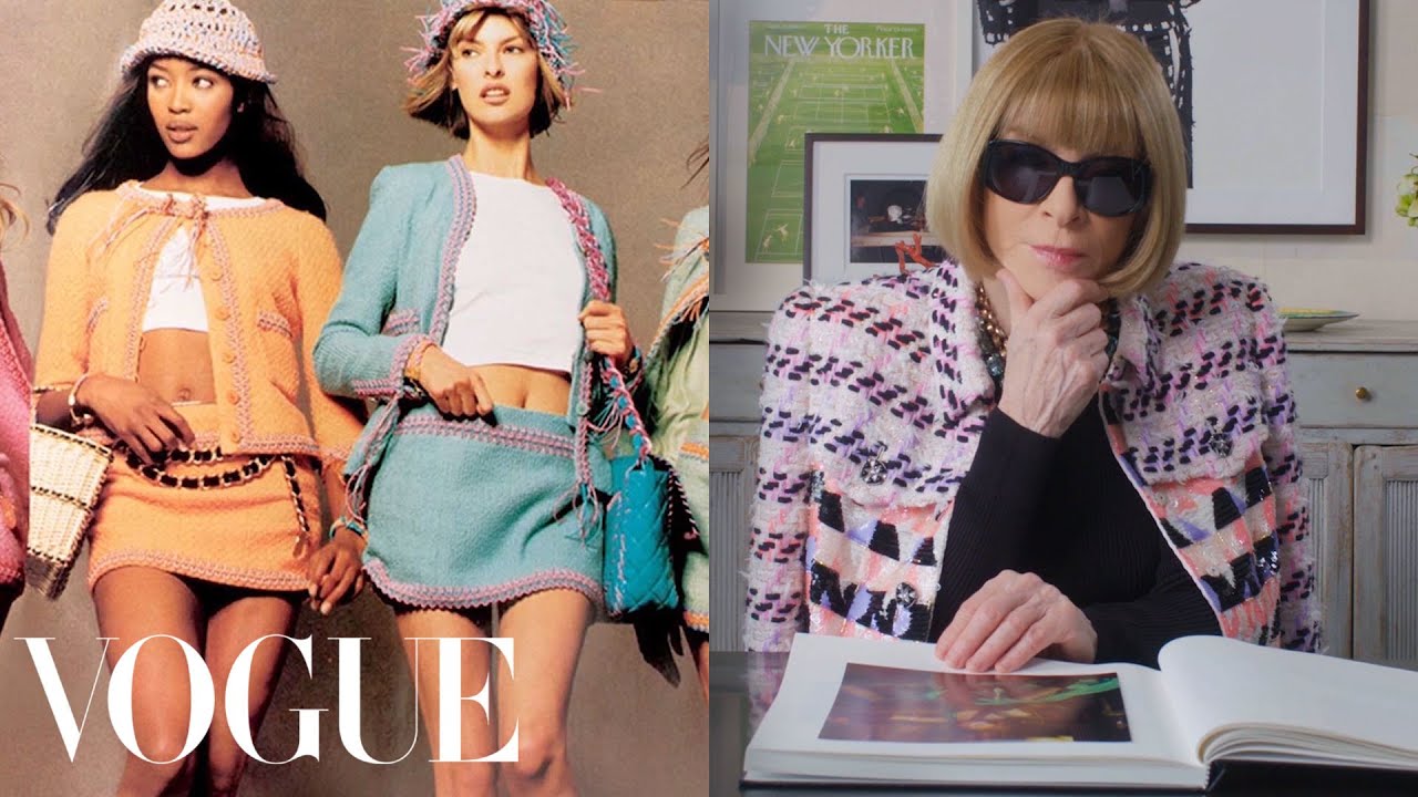 Anna Wintour Breaks Down 13 Karl Lagerfeld Chanel Looks Life in Looks Vogue
