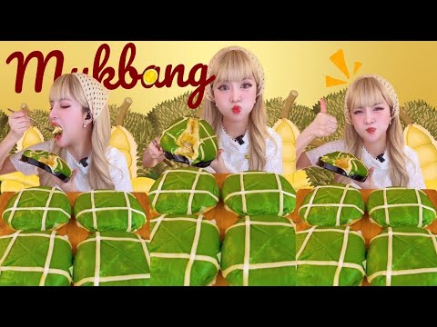 Tóc Vàng mukbang bánh chưng crepe nè bạn ơi!