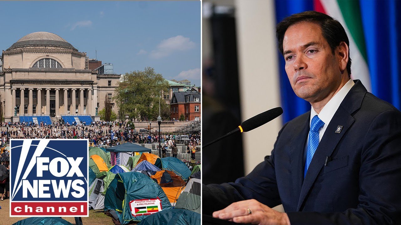 Rubio vows crackdown on pro-Hamas agitators: ‘NO LONGER WELCOME’