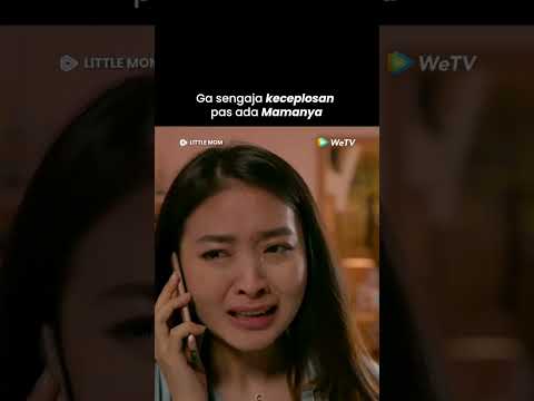 Ngomongnya terlalu keras sih 😭😩 #WeTVOriginalLittleMom #NatashaWilona #shorts