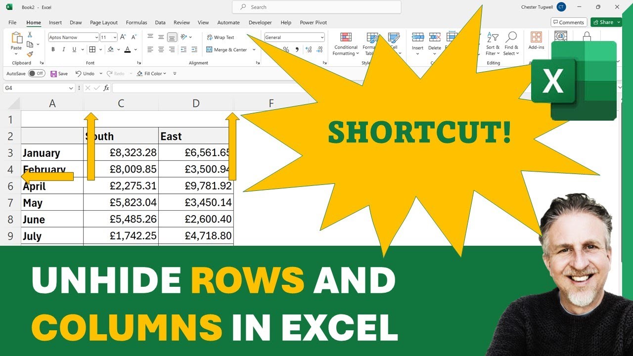 How to Unhide All Rows and/or Columns in Excel | Unhide Particular Rows and/or Columns in Excel