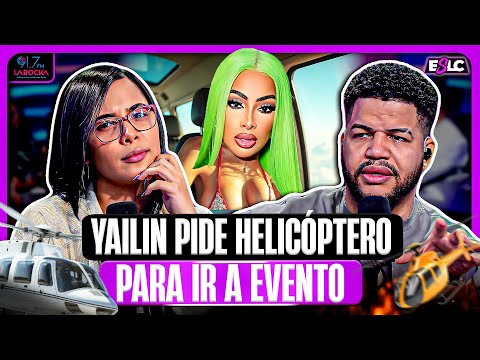 YARITZA DA BOCHE A LUINNY POR LAMBERLE A YAILIN Y APOYAR QUE PIDA UN HELICÓPTERO PARA PUNTA CANA