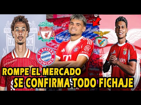 PRENSA MUNDIAL¡¡ LUIS DIAZ NUEVO JUGADOR DE BAYERN MUNICH / RICHARD RIOS OTAMENDI