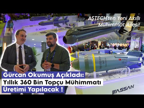 ASSAN Yıllık 360 Bin Mühimmat Üretimi Yapacak ve ASTECH Yeni Akıllı Mühimmat Ailesini Tanıttı!