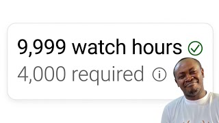 Get 4000 WATCH HOURS the easy way