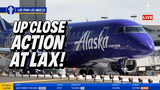 Runway 24L Closed = Epic Up Close Takeoffs at LAX!