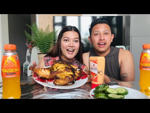 Whole grilled chicken mukbang with chitchat 💬 @bishalgurung345