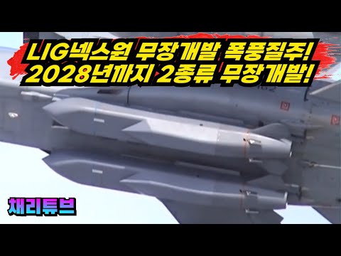 LIG넥스원 폭풍질주~! 2028년까지 2종류의 항공무장 개발선언~!!