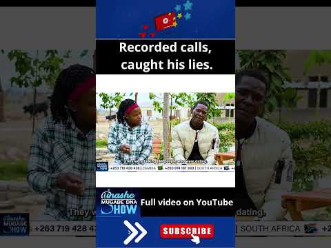 PART 2|RECORED CALLS CAUGHT HIS LIES : TINASHE MUGABE DNA SHOW #dnashow #shorts