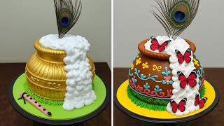 2025 Krishan janmashtami Matka Cake | Dahi Handi Cake | Special Matka Cake 