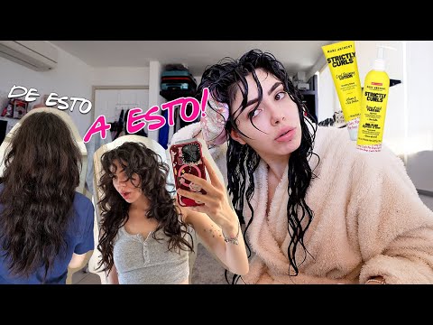 CÓMO DEFINIR EL CABELLO ONDULADO: mi rutina completa de cuidado y estilizado