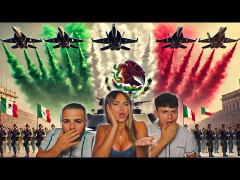 🇪🇸 ESPAÑOLES REACCIONAN al DESFILE MILITAR de MÉXICO 2024 en EL ZÓCALO 🇲🇽 *por PRIMERA VEZ*