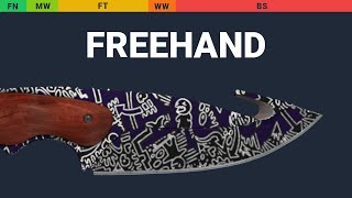Gut Knife Freehand Wear Preview