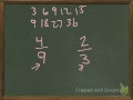 Equivalent Fractions and Common Denominators