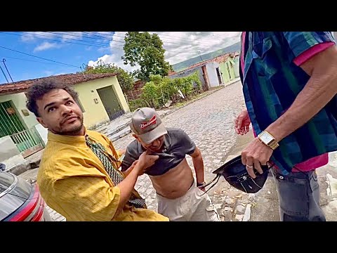 DIDINHO TIROU A CAMISA DO VIZINHO DE FALA FINA | DIDINHO