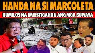 SEN.MARCOLETA IIMBESTIGAHAN ANG FLOOD CONTROL PROJECTS! MGA KONGRESISTA KABADO! REACTION VIDEO