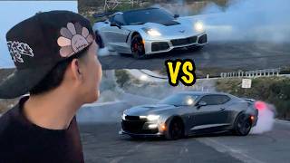 QUIEN HACE MEJOR LAS POLICIACAS?(*CAMARO VS CORVETTE VS MUSTANG VS CHALLENGER*)