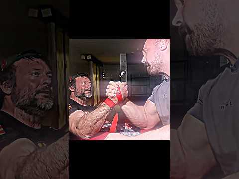 🔥Larratt had a fight with Sarychev#trending#armwrestling#devonlarratt#eastvswest#esit#shorts