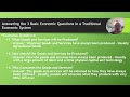 Economic Systems and Their Characteristics