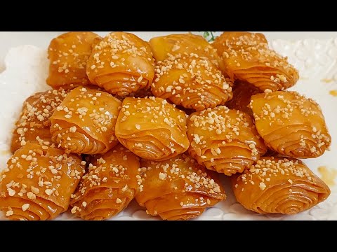 أسهل وأسرع رغيفات معسلين🍯برابعة دقيق حضريهم في رمشة عين كيبقاو بنفس قرمشة😋وبلا تمارة متشبعوش منهم👌🏻