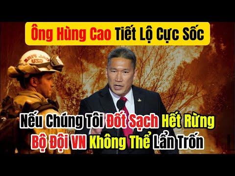 Thứ Trưởng Hùng Cao Hé Lộ: Vì Sao Mỹ Không Đốt Sạch Rừng Trong Chiến Tranh Việt Nam Dù Biết Sẽ Thắng