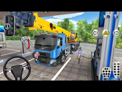 3D Driving Class: Real City Driving - Construction Mobile Crane - Car Game Android Gameplay