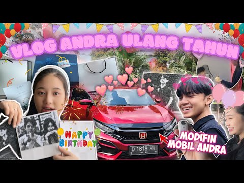 VLOG SUPRISE IN ANDRA ULANG TAHUN! NAYYA BIKIN KADO TOTAL 20 GIMANA YA REAKSI MAMANYA!?🤣