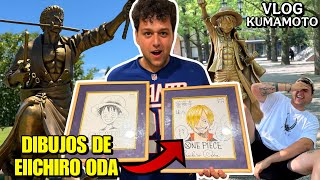 VISITO TODAS LAS ESTATUAS DE ONE PIECE Y VOY A UN LUGAR MUY ESPECIAL - VLOG ONE PIECE EN KUMAMOTO
