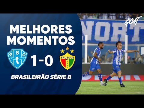 PAYSANDU VENCE O BRUSQUE E GARANTE PERMANÊNCIA NA SÉRIE B | MELHORES MOMENTOS