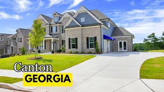 Inside a Stunning New 5-Bdrm Model Home w/2 Offices & a Massive Owner’s Suite North of Atlanta