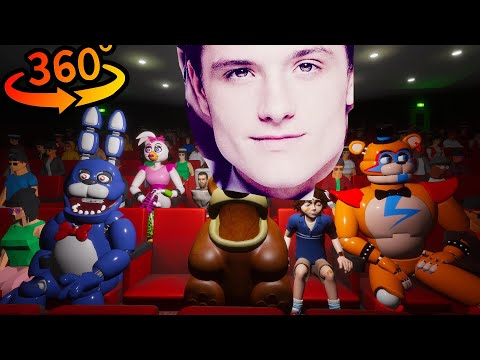 Freddy Fazbear Whistle Josh Hutcherson 360° Animation