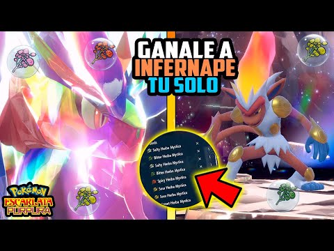 ✅como GANARLE a INFERNAPE RAID 7 ✅TU SOLO ✅conseguir MUCHAS ESPECIAS OCULTAS ✅Pokémon SV