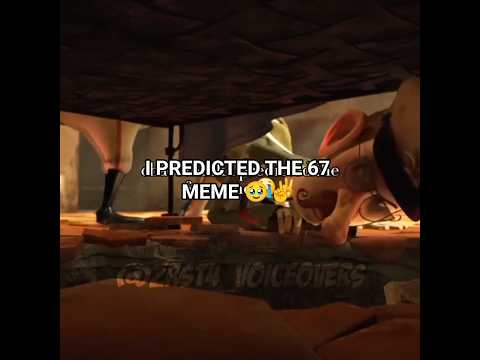 I think i predicted 67 🥹✌️ #zrst4voiceovers #memes