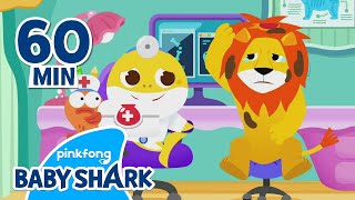 👩‍⚕️DOCTOR! Please fix animal friends in pain! | + Compilation | Baby Shark Official