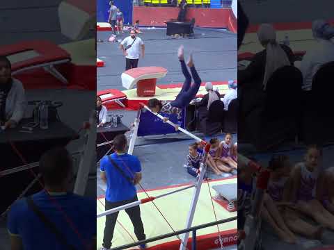 رودي🦋 وأداء قوي علي جهاز المتوازي💪بطولة الجمهورية للجمباز الفني آنسات 💥🥇
