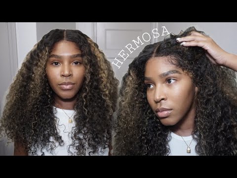 PRE EVERYTHING CURLY 8x5 GLUELESS WIG + 4C CURLY EDGES | HERMOSA