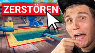 Ich ZERSTÖRE mein SCHWIMMBAD | Wasserpark Simulator